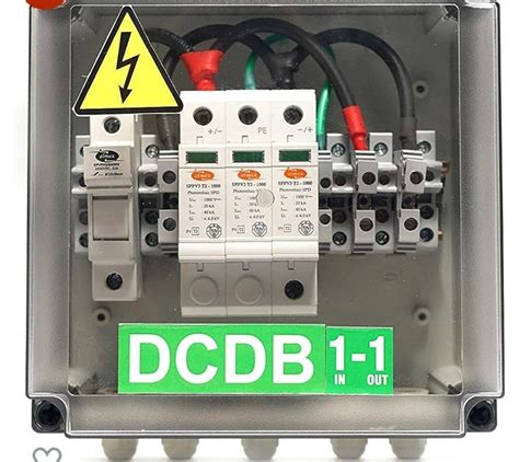 solar dc distribution box|dcdb box.